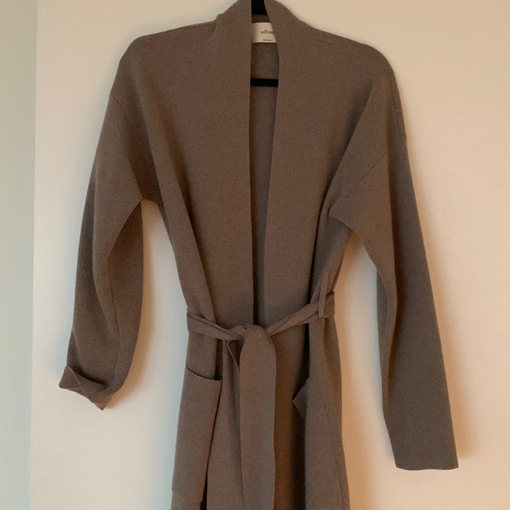 Brown cardigan/jacket